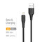 Фото - Кабель ColorWay USB - Lightning (M/M), textured PVC, 3А, 2 м, Black (CW-CBUL095-BK) | click.ua