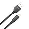 Фото - Кабель ColorWay USB - Lightning (M/M), TPE embossed, 3А, 1 м, Black (CW-CBUL101-BK) | click.ua