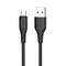 Фото - Кабель ColorWay USB - micro USB (M/M), textured PVC, 3А, 1 м, Black (CW-CBUM094-BK) | click.ua