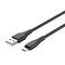 Фото - Кабель ColorWay USB - micro USB (M/M), textured PVC, 3А, 1 м, Black (CW-CBUM094-BK) | click.ua