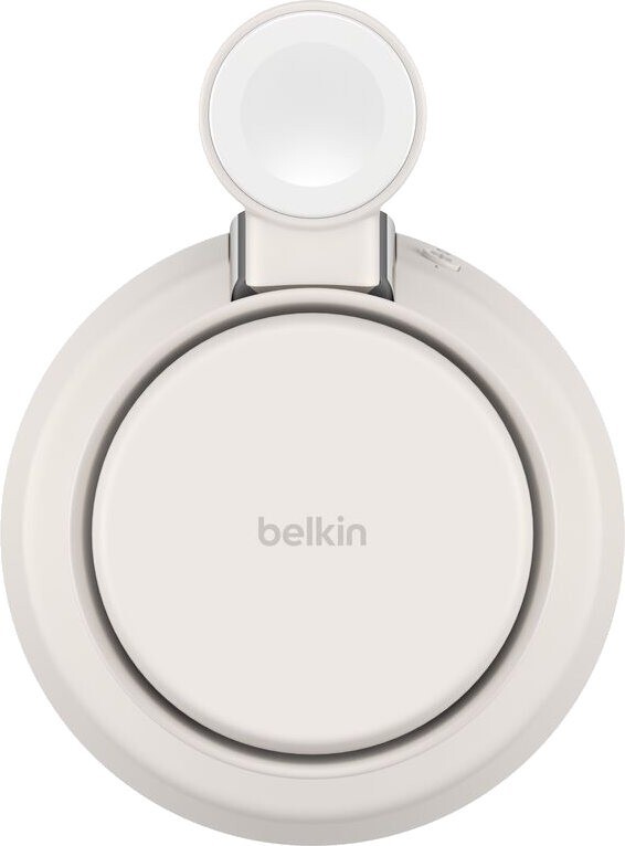 Беспроводное зарядное устройство Belkin UltraCharge Pro 3-in-1 Magnetic Charging Dock with Qi2 25W Sand (WIZ040KQSD)