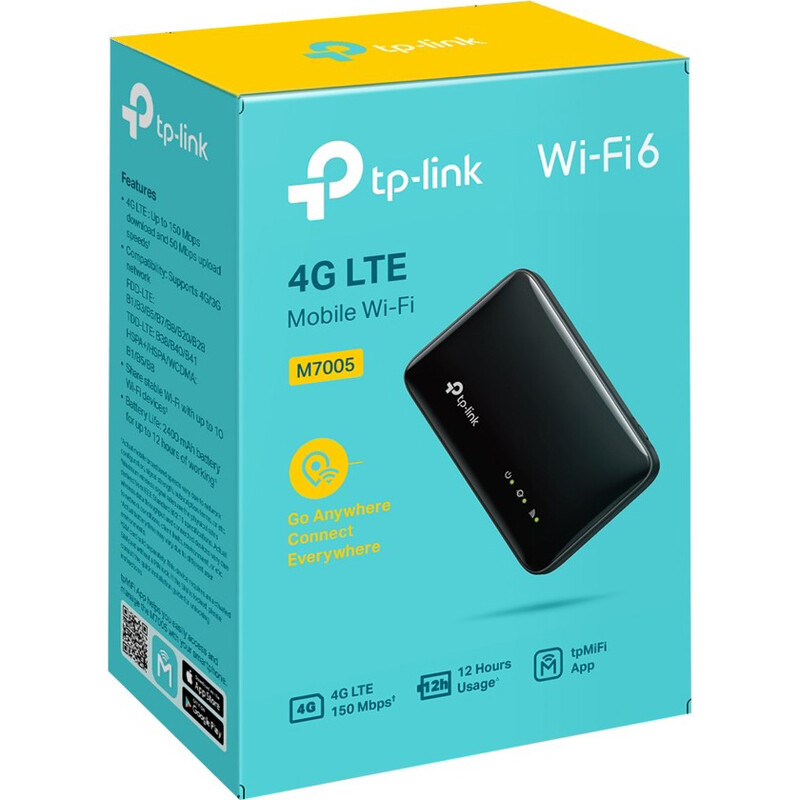 Беспроводной 3G/4G маршрутизатор TP-Link M7005 Black