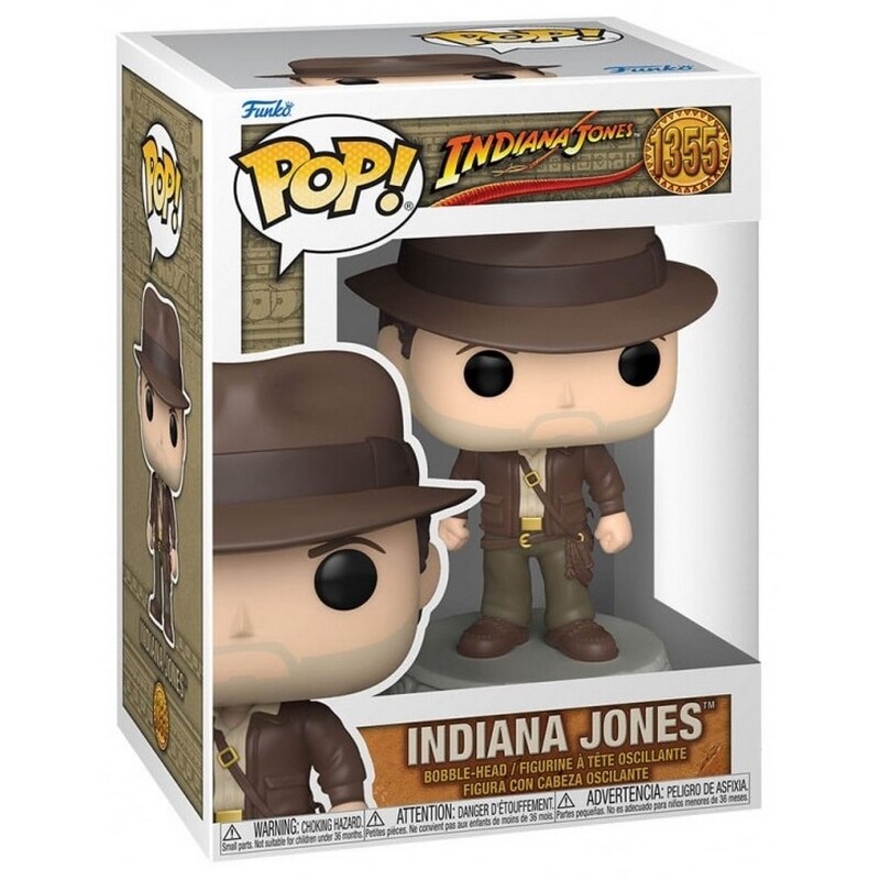 Колекційна фігурка Funko POP Movies: Raiders of the Lost Ark - Indiana Jones w/jacket (889698592598)