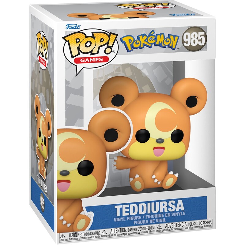 Колекційна фігурка Funko POP Games: Pokemon - Teddiursa (889698709361)