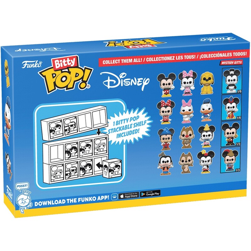 Набір подарунковий Funko POP (Bitty): Disney - Minnie 4pk (889698713207)
