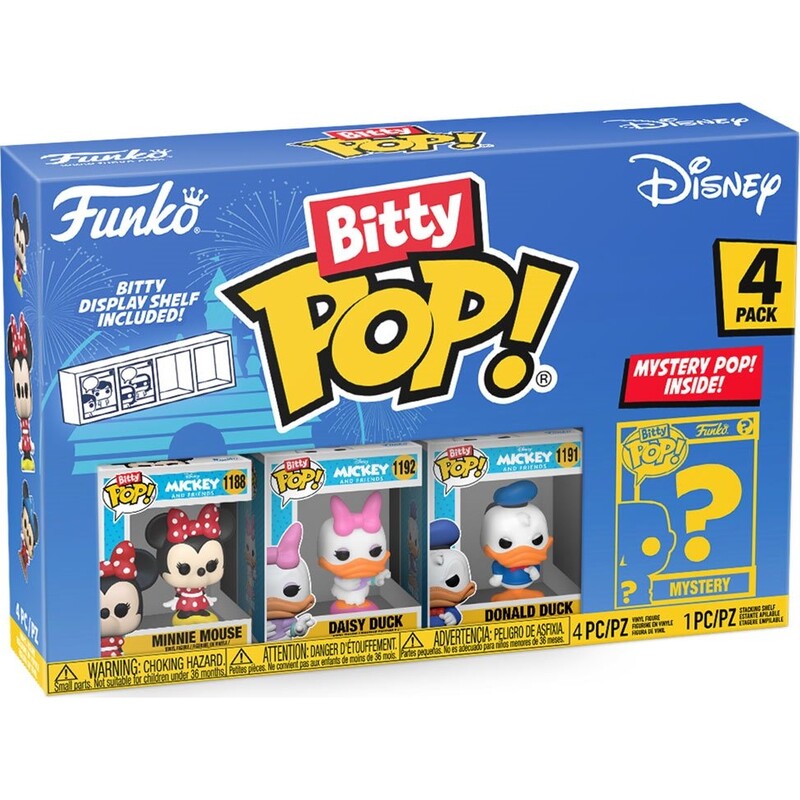 Набір подарунковий Funko POP (Bitty): Disney - Minnie 4pk (889698713207)