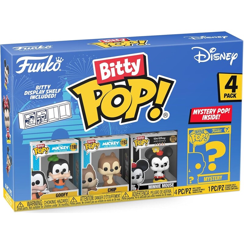 Набір подарунковий Funko POP (Bitty): Disney - Goofy 4pk (889698713221)