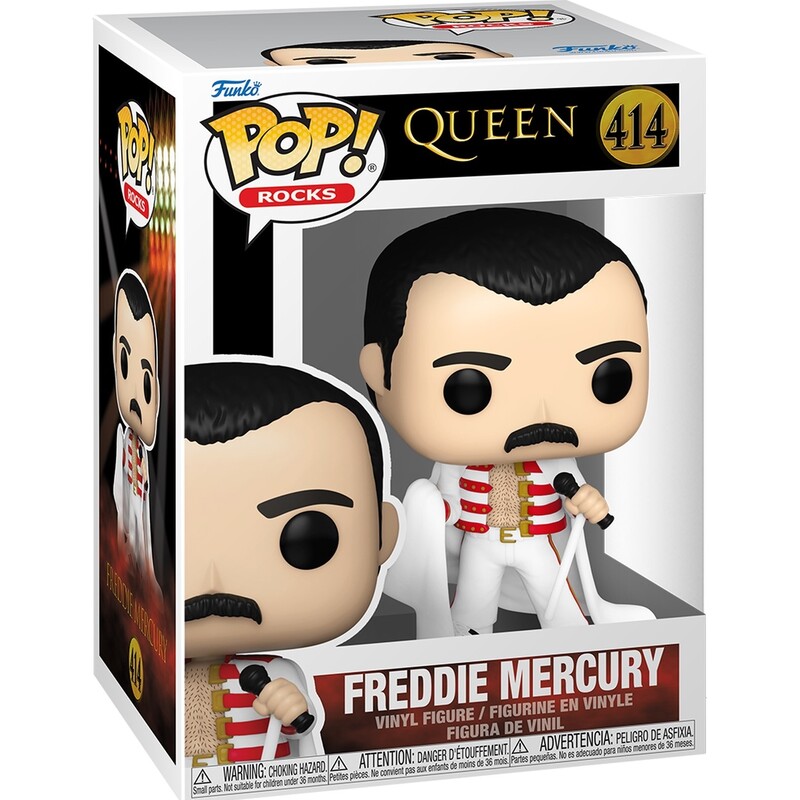 Колекційна фігурка Funko POP Rocks: Queen- Freddie Mercury With Cape (889698753746)