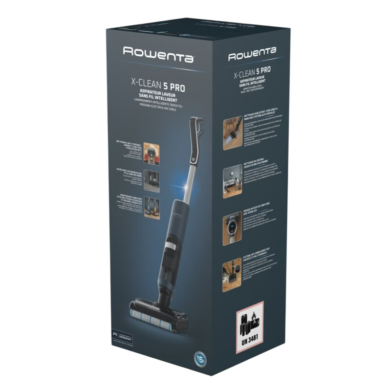 Акумуляторний миючий пилосос Rowenta X-Clean 5 Pro GZ5436E0