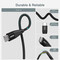 Фото - Кабель Choetech USB Type-C - USB Type-C (M/M) 100W, 1 м Black (XCC-1008) | click.ua