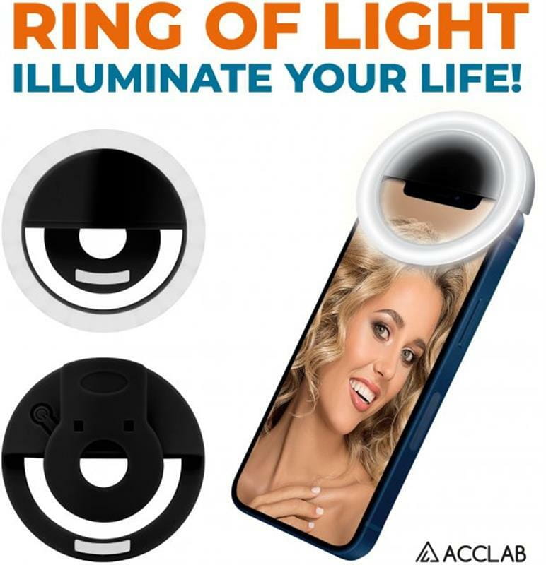Кольцевая USB LED-лампа ACCLAB AL-LR011 (1283126510021)