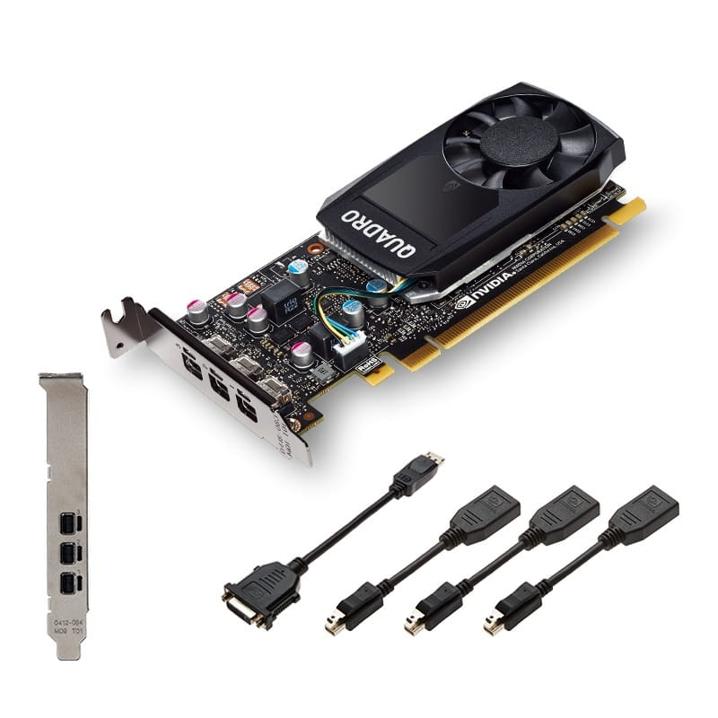 Видеокарта Quadro P400 2GB GDDR5 PNY (VCQP400V2-PB)