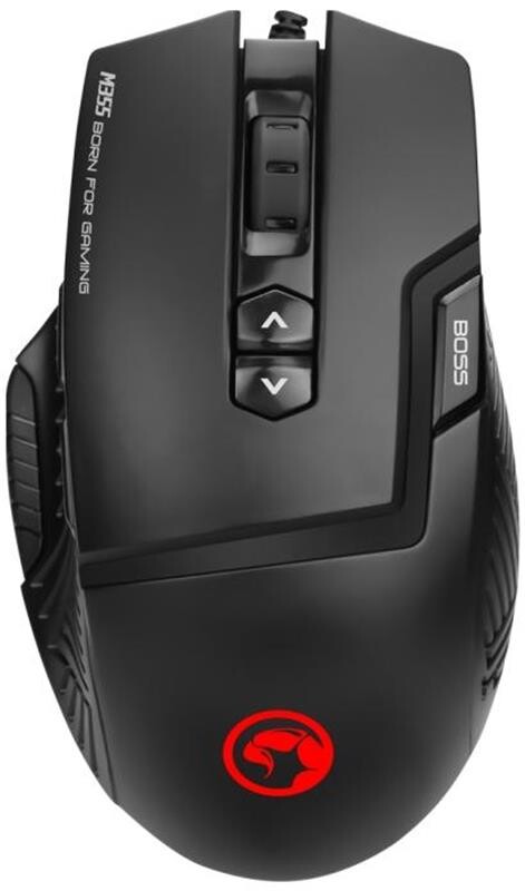 Мишка Marvo M355 7 colors-LED Black