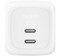 Фото - Сетевое зарядное устройство Belkin BoostCharge Pro New Dual USB-C GaN Wall Charger 67W + USB-C 1м White (WCH020KQ2MWH-B6) | click.ua