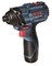 Фото - Дрель-шуруповерт Bosch Professional GSR 120-LI 12В + гайковерт ударный GDR 120-LI акб 2х2Ач, кейс (0.601.9G8.023) | click.ua
