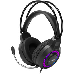 Гарнитура СolorWay GlowCore RGB Black (CW-HPG02BK)