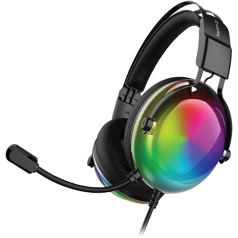 Гарнітура СolorWay Firestrike RGB Black (CW-HPG04BK)
