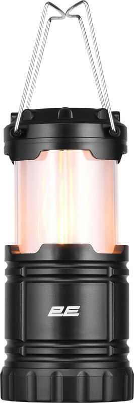 Фонарь кемпинговый на батарейках 2E Flame 3 Вт складной Black (2E-PLBL3AA)
