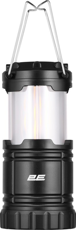 Фонарь кемпинговый на батарейках 2E Flame 3 Вт складной Black (2E-PLBL3AA)