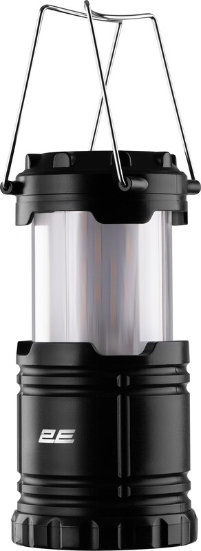 Фонарь кемпинговый на батарейках 2E Flame 3 Вт складной Black (2E-PLBL3AA)