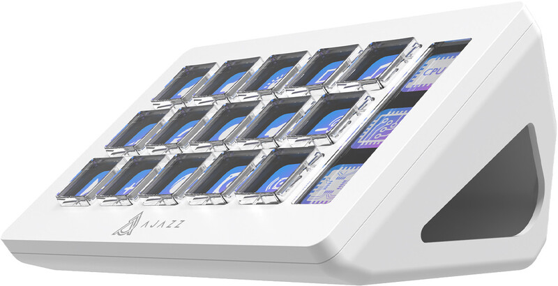 Контроллер для стриминга Ajazz AKP153E USB White (AKP153E-W)