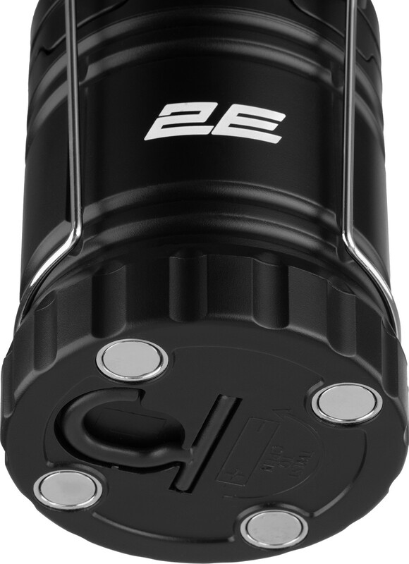 Фонарь кемпинговый на батарейках 2E 3 Вт складной Black (2E-PLBL3AAF)