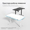 Фото - Комп`ютерний стіл Anda Seat Xtreme E 1400x750 White (AD-D-DD1-1400-06-W) | click.ua