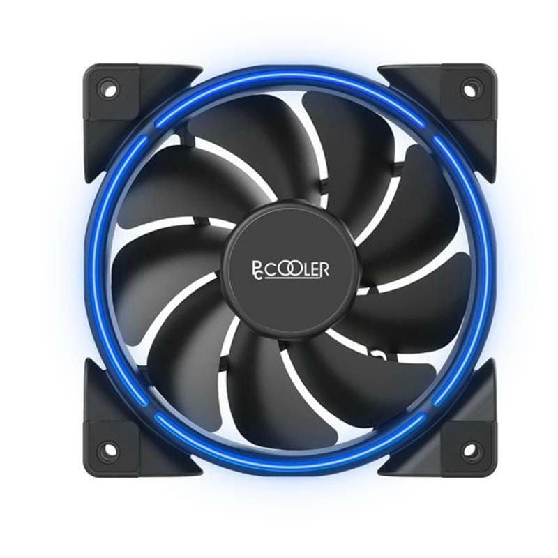 Кулер процессорный PCCooler GI-X6B Blue, Intel: 1150/1151/1155/1156/775, AMD: AM2/AM2+/AM3/AM3+/AM4/FM1/FM2/FM2+, 148х126х85 мм, 4-pin