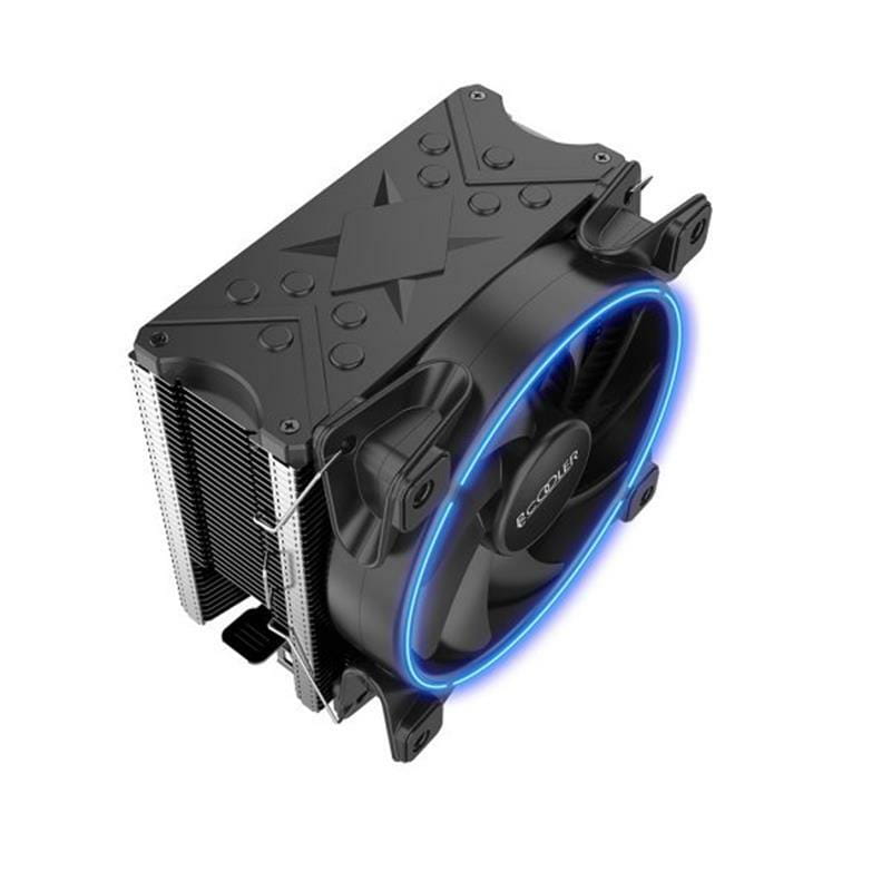 Кулер процессорный PCCooler GI-X6B Blue, Intel: 1150/1151/1155/1156/775, AMD: AM2/AM2+/AM3/AM3+/AM4/FM1/FM2/FM2+, 148х126х85 мм, 4-pin