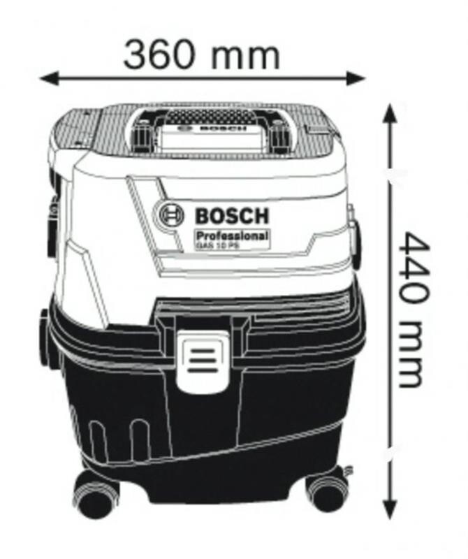 Пылесос Bosch GAS 15 PS (0.601.9E5.100)