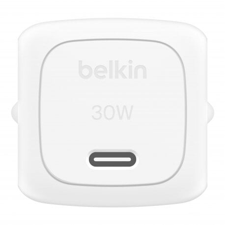 Сетевое зарядное устройство Belkin BoostCharge Compact USB-C Wall Charger 30W White (WCA008KQWH)