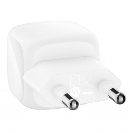 Сетевое зарядное устройство Belkin BoostCharge Compact USB-C Wall Charger 30W White (WCA008KQWH)