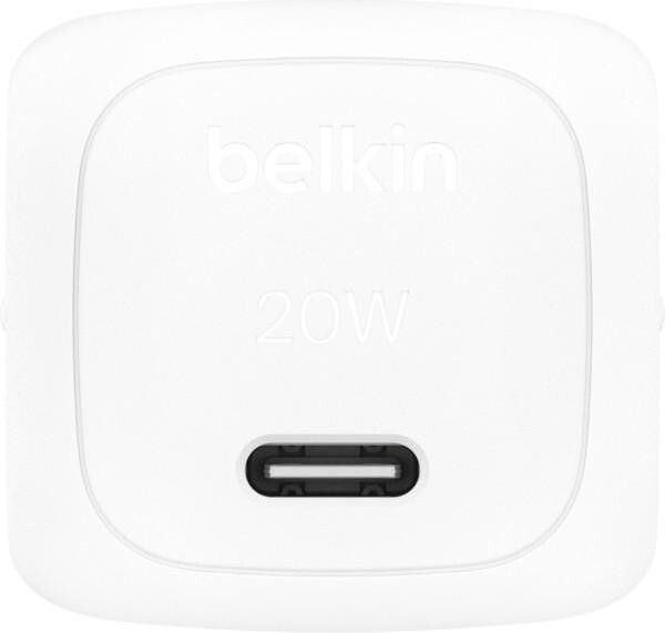 Сетевое зарядное устройство Belkin BoostCharge Compact USB-C Wall Charger 20W White (WCA009KQWH)