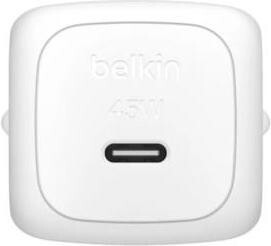 Сетевое зарядное устройство Belkin BoostCharge Compact USB-C Wall Charger 45W White (WCA013KQWH)