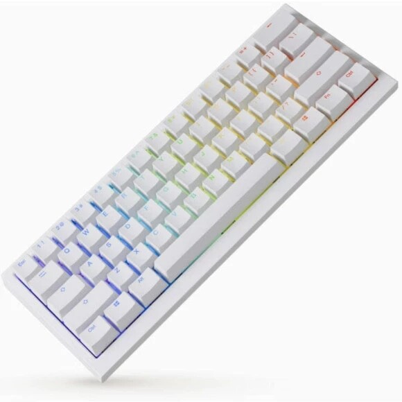 Клавиатура Ducky One X Mini WL/BT/USB White (ON2461AST3-DAUSPDOECL2WW1)