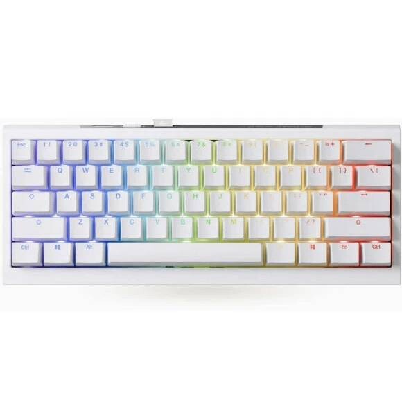 Клавиатура Ducky One X Mini WL/BT/USB White (ON2461AST3-DAUSPDOECL2WW1)