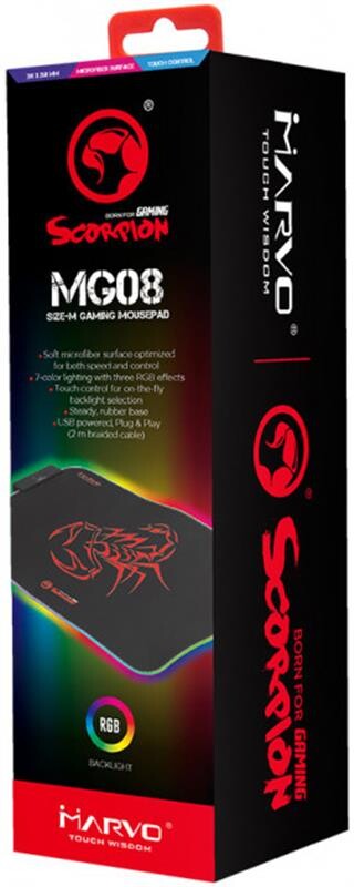 Игровая поверхность Marvo MG08 M RGB Lighting (MG08.M.RGB)