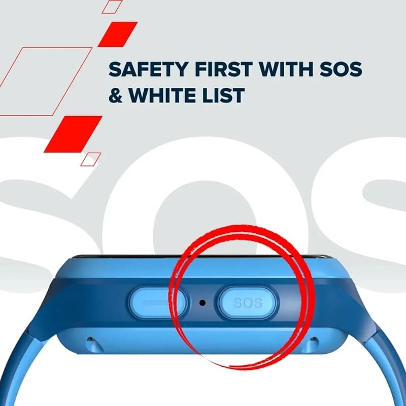 Дитячий смарт-годинник Canyon Zefir KW-49 4G LTE Pink-Blue (CNE-KW49PB)