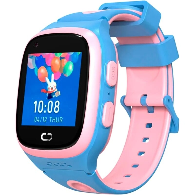Дитячий смарт-годинник Canyon Zefir KW-49 4G LTE Pink-Blue (CNE-KW49PB)