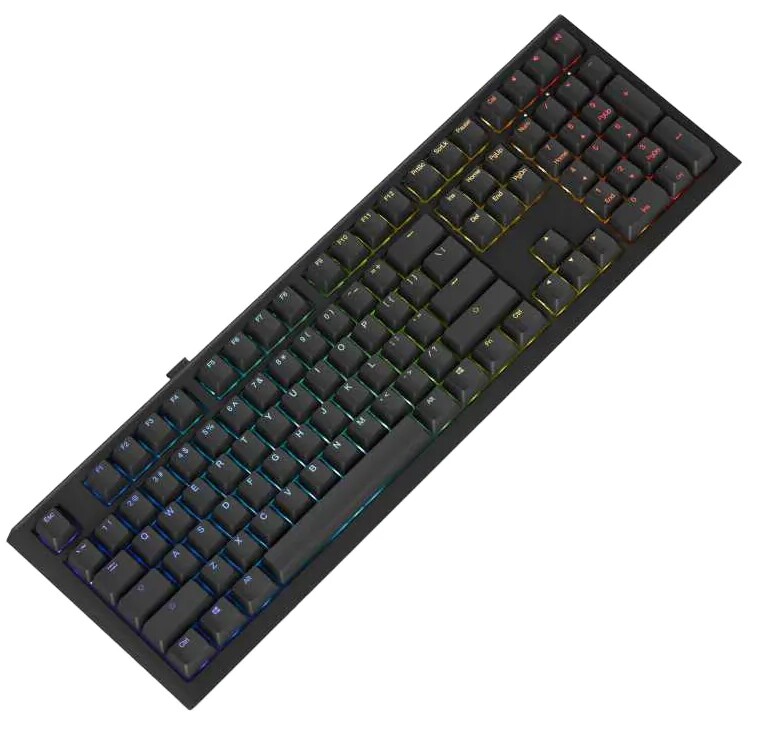 Клавиатура Ducky One X WL/BT/USB Black (ON2408AST3-DAUSPDOECL1AS1)