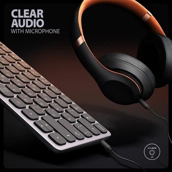 Клавиатура Axagon HMC-KB 9 in 1 Layout USB Silver/Black (HMC-KB-CRL)