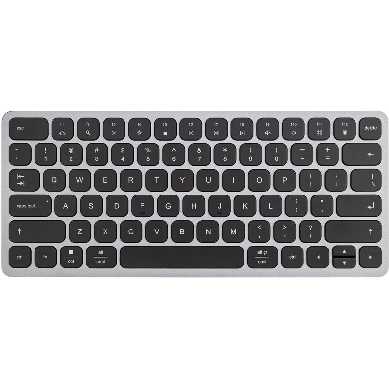 Клавиатура Axagon HMC-KB 9 in 1 Layout USB Silver/Black (HMC-KB-CRL)