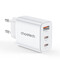 Фото - Сетевое зарядное устройство Choetech (2хUSB-C+USB-A) White (PD3046-EU-WH) | click.ua