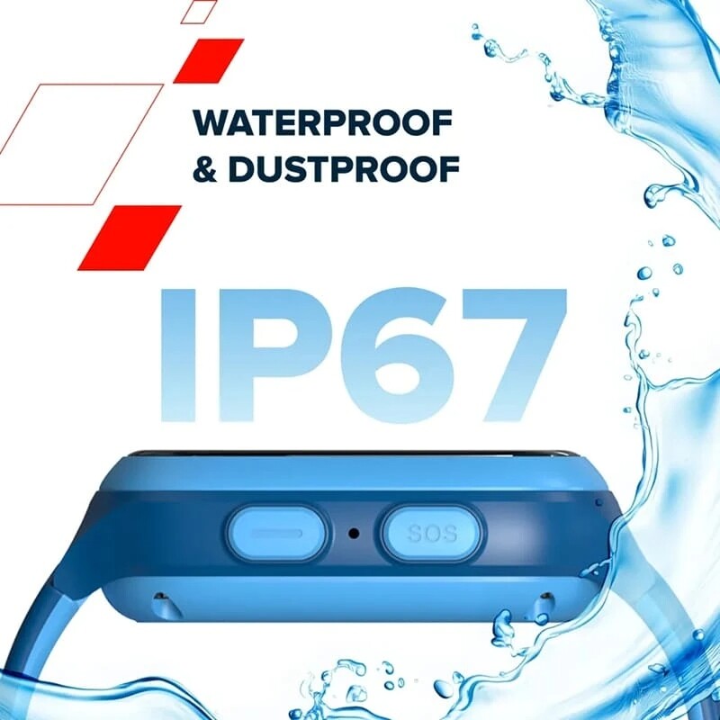 Дитячий смарт-годинник Canyon Zefir KW-49 4G LTE Blue (CNE-KW49BL)