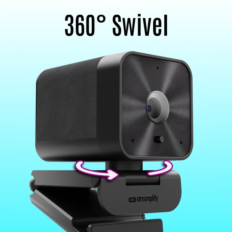 Веб-камера Streamplify CAM G-QHD-4M30 Black (SPCW-CGQH421.11)