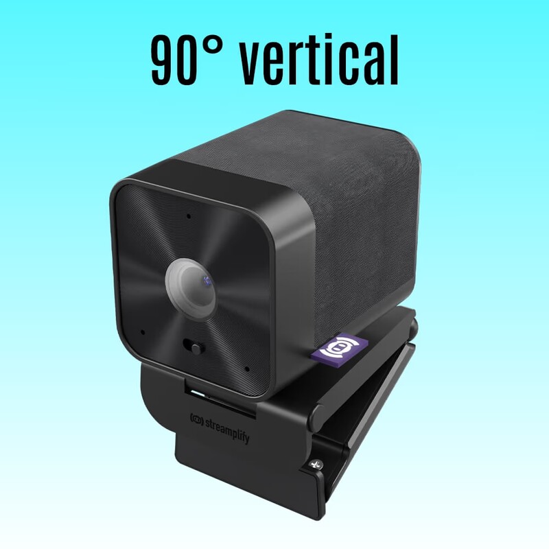 Веб-камера Streamplify CAM G-QHD-4M30 Black (SPCW-CGQH421.11)