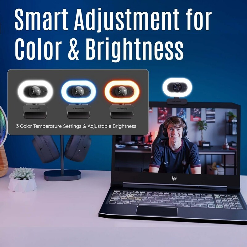 Веб-камера Streamplify Cam Plus Black (SPCW-CLFH221.11)