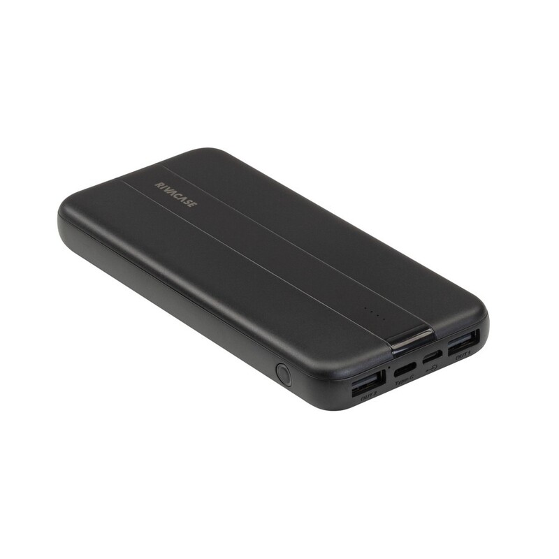 Универсальная мобильная батарея Rivacase Rivapower 10000mAh Black (VA2041)