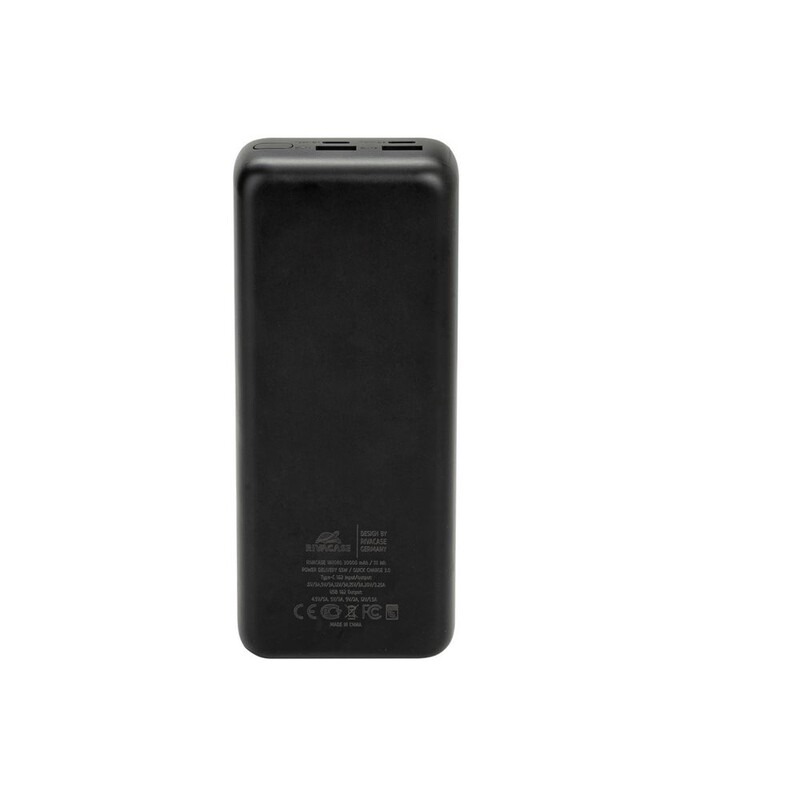 Универсальная мобильная батарея Rivacase Rivapower 30000mAh Black (VA1080)
