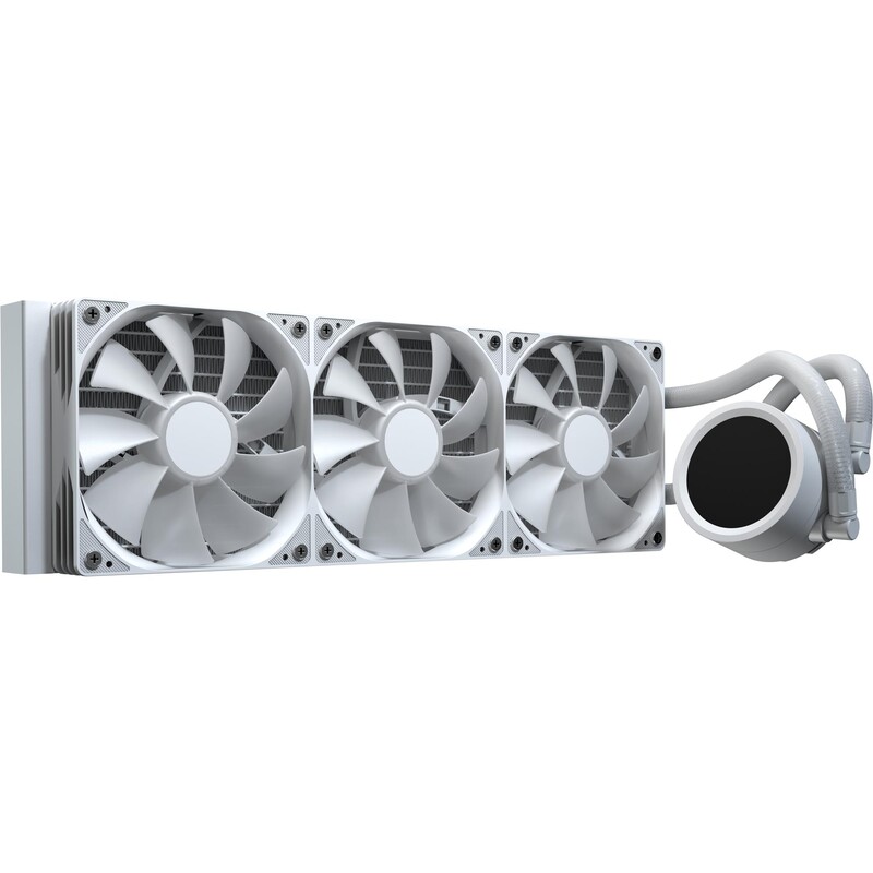Система водяного охлаждения AeroCool Abyss L360R Digi White (ACLA-AD36117.21)